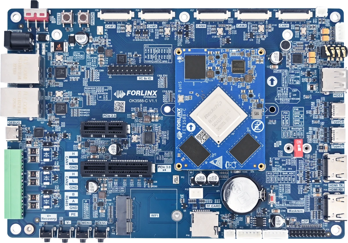 Forlinx SBC・評価ボード|OK3588-C